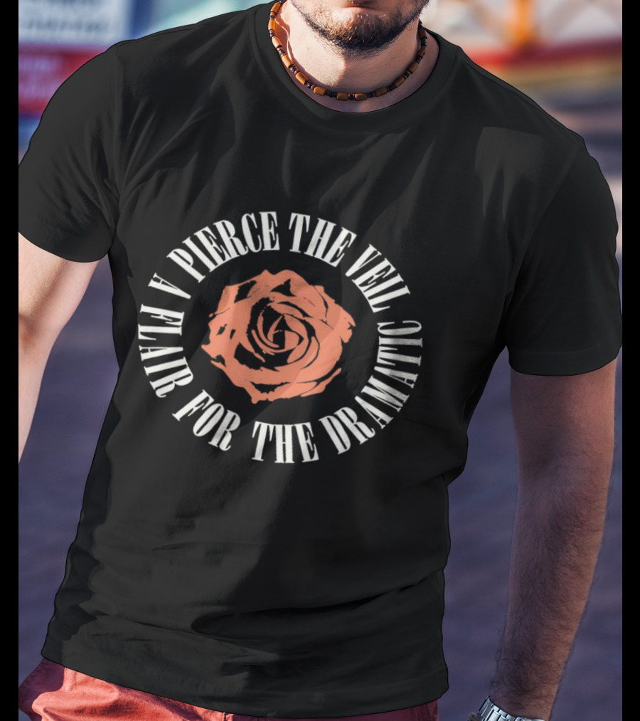 Pierce The Veil A Flair For The Dramatic Rose T-Shirt