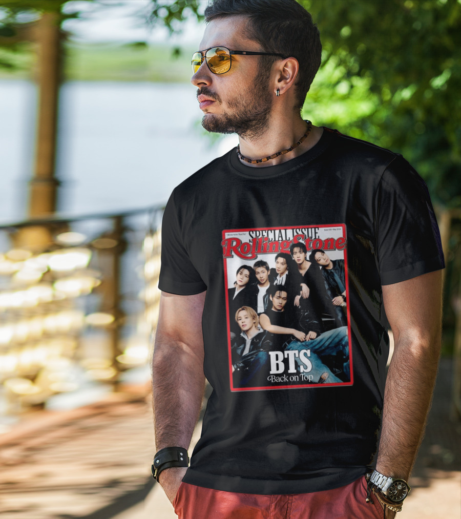 Rolling Stone Special Issue BTS Back On Top T-Shirt