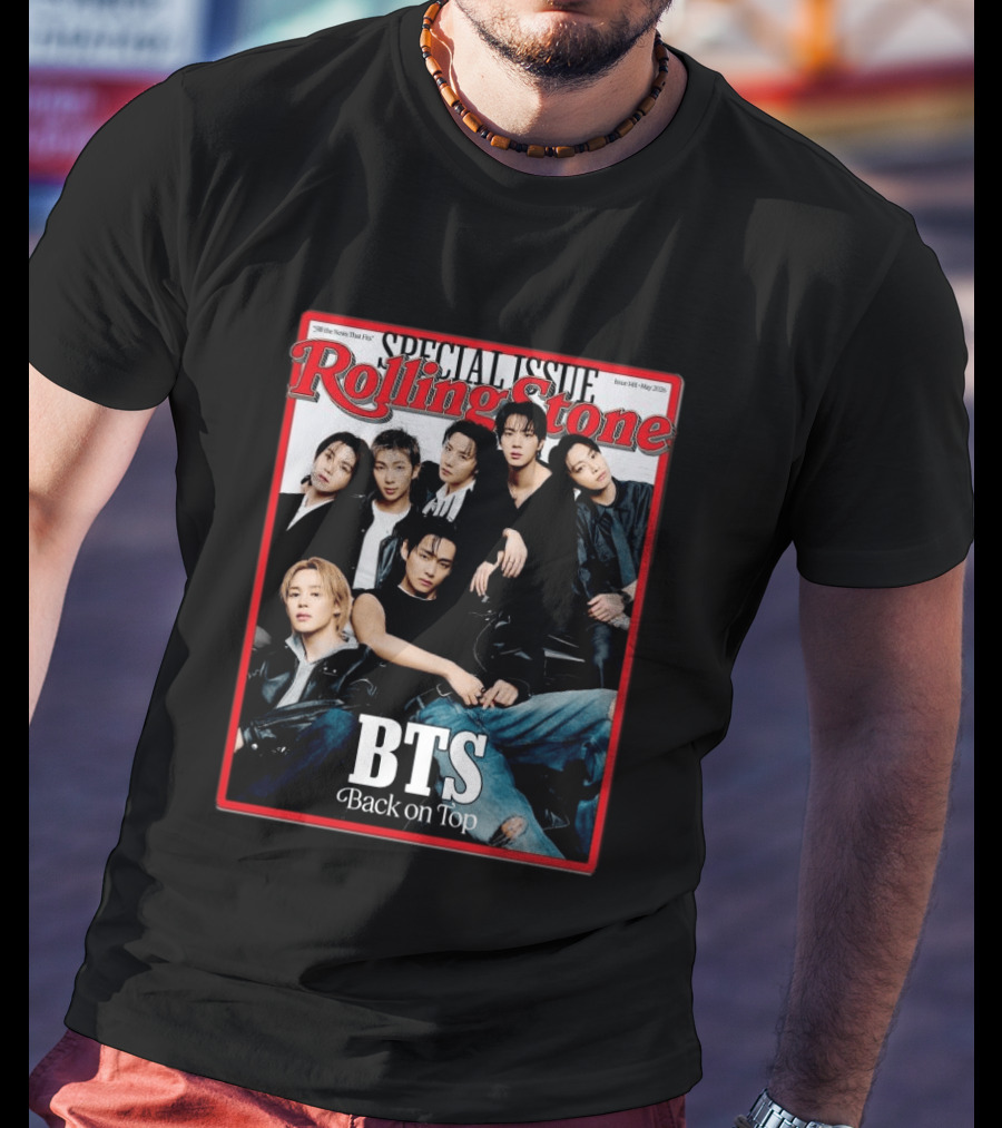Rolling Stone Special Issue BTS Back On Top T-Shirt