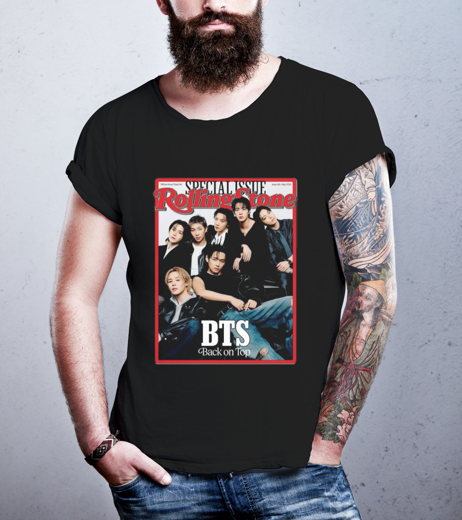 Rolling Stone Special Issue BTS Back On Top T-Shirt