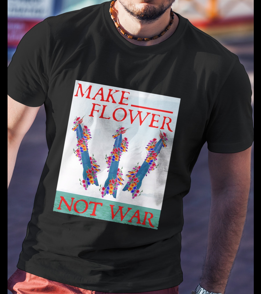 Minuteman III Make Flower Not War T-Shirt