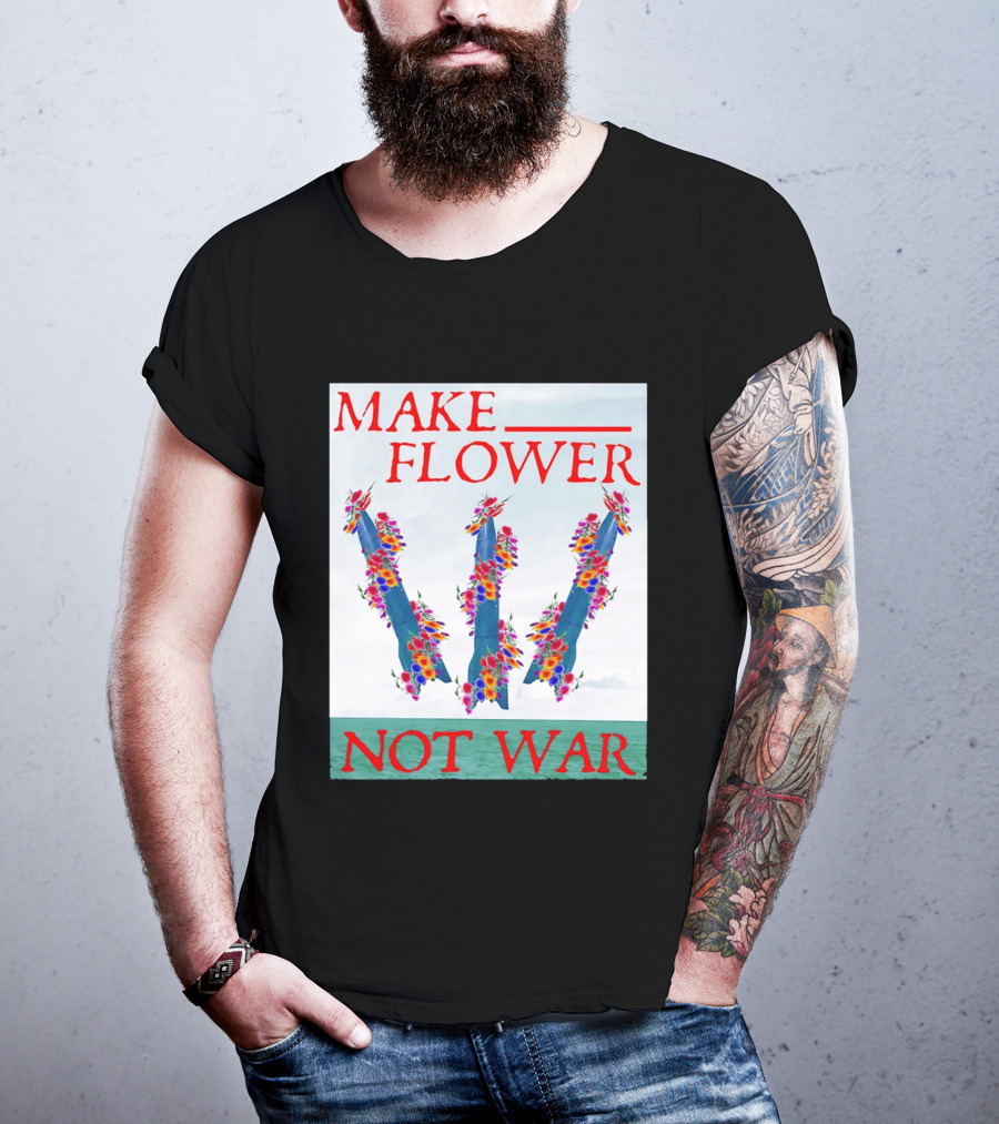 Minuteman III Make Flower Not War T-Shirt