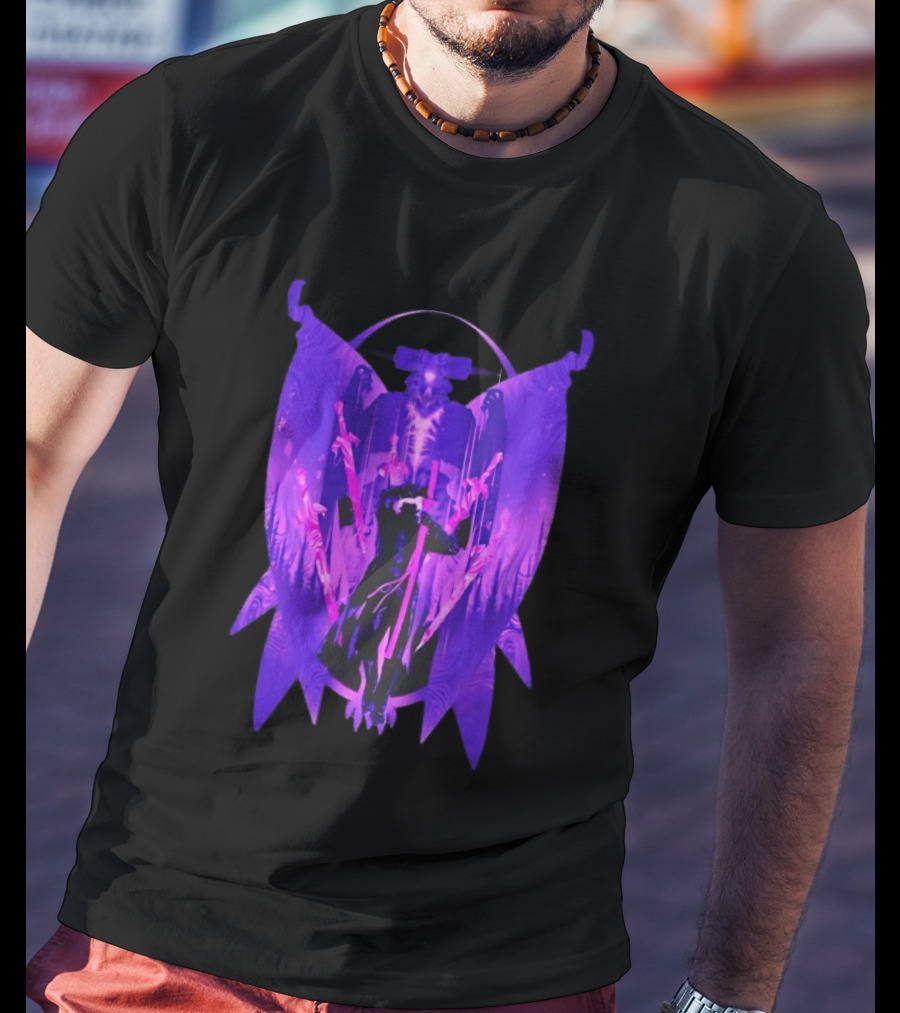 Devil May Cry Vergil Dark Aesthetic Purple Sword T-Shirt