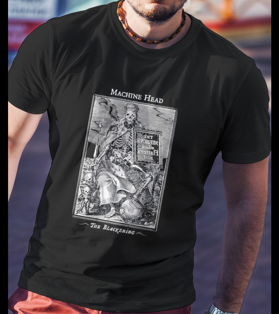 Machine Head The Blackening Skeleton The Mirror Reveals Not T-Shirt