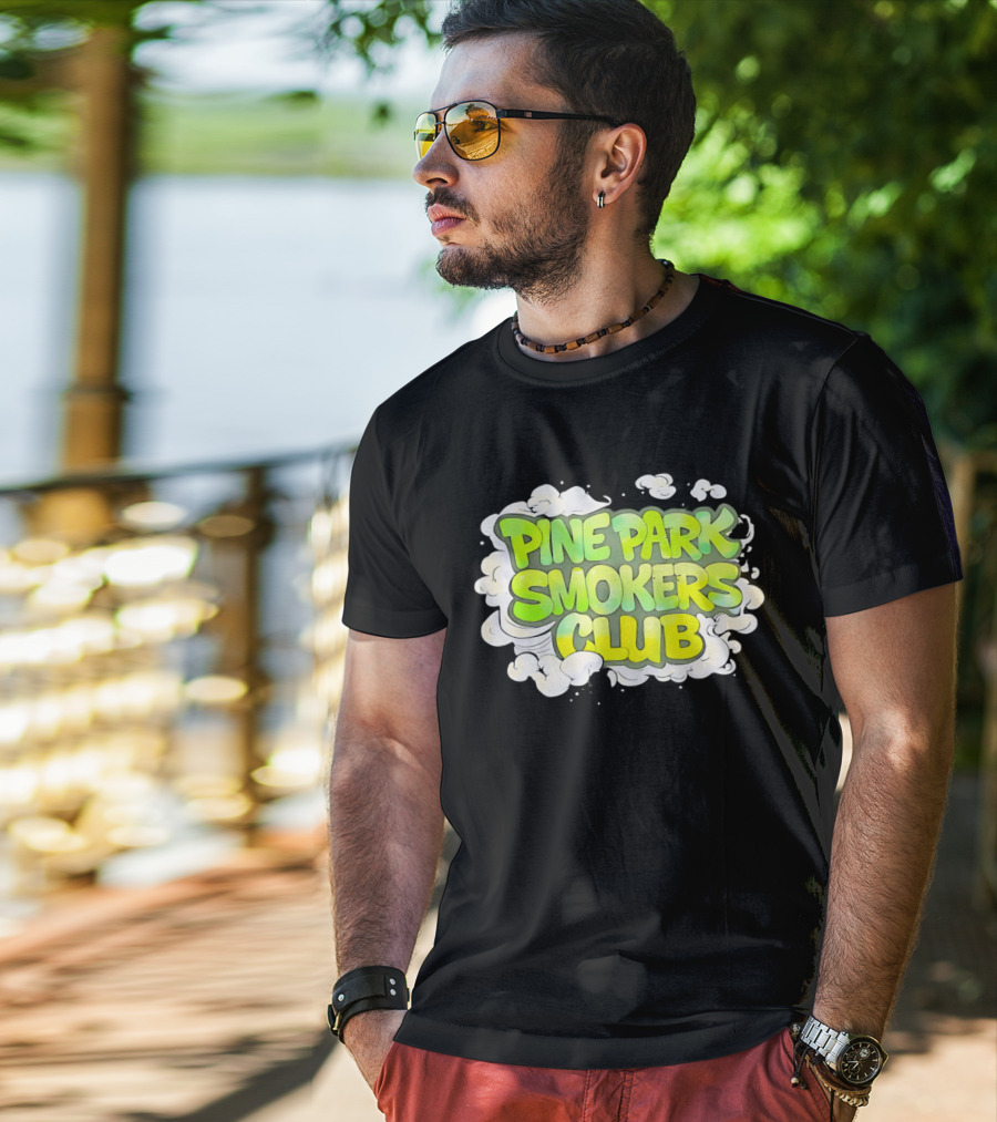 Pine Park Smokers Club Cloudy T-Shirt