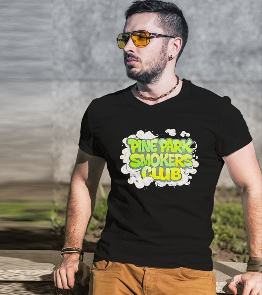 Pine Park Smokers Club Cloudy T-Shirt