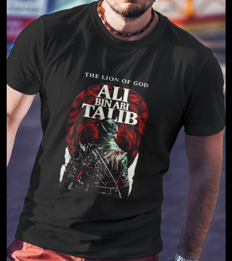 Ali Bin Abi Talib Heroic Warrior T-Shirt