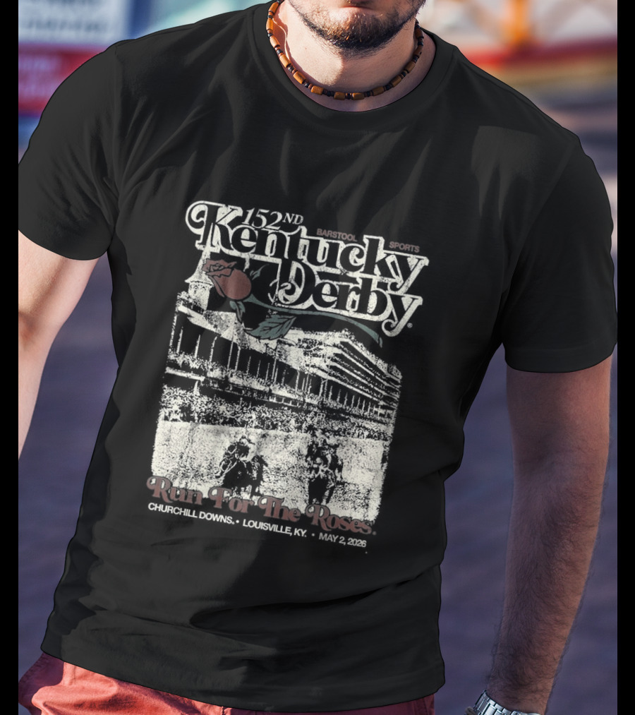 Kentucky Derby Barstool Sports Run For The Roses 2026 T-Shirt