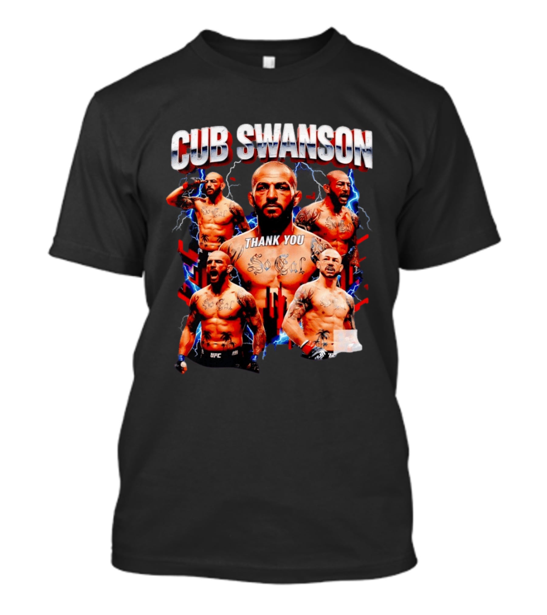 Cub Swanson Thank You So Cal UFC Bootleg T-Shirt