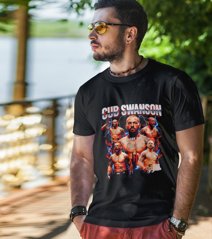 Cub Swanson Thank You So Cal UFC Bootleg T-Shirt