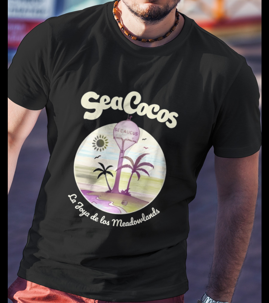Sea Cocos Secaucus NJ Palm Meadowlands La Joya De Los Meadowlands T-Shirt