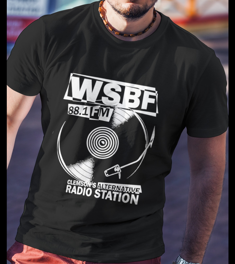 WSBF 88.1 FM Clemson's Alternative Radio Station T-Shirt