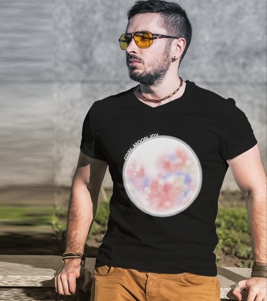 Artemis II Watercolor Copy Moon Joy T-Shirt