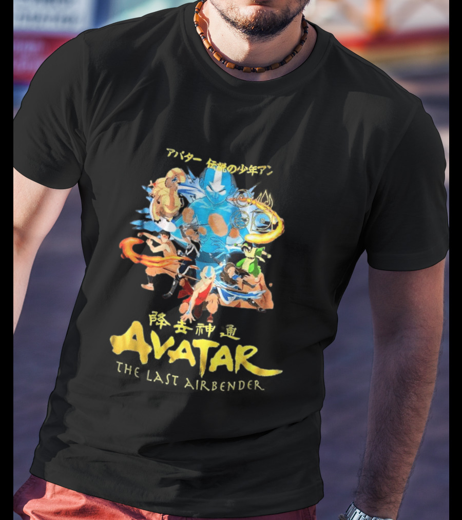 Avatar The Last Airbender Characters Ensemble T-Shirt
