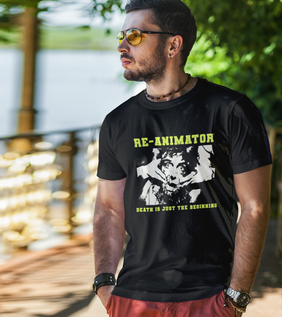 Re Animator Death Is Just The Beginning Retro Horror HPLC T-Shirt