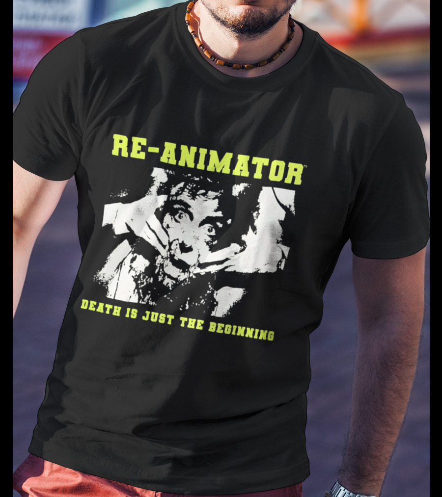 Re Animator Death Is Just The Beginning Retro Horror HPLC T-Shirt