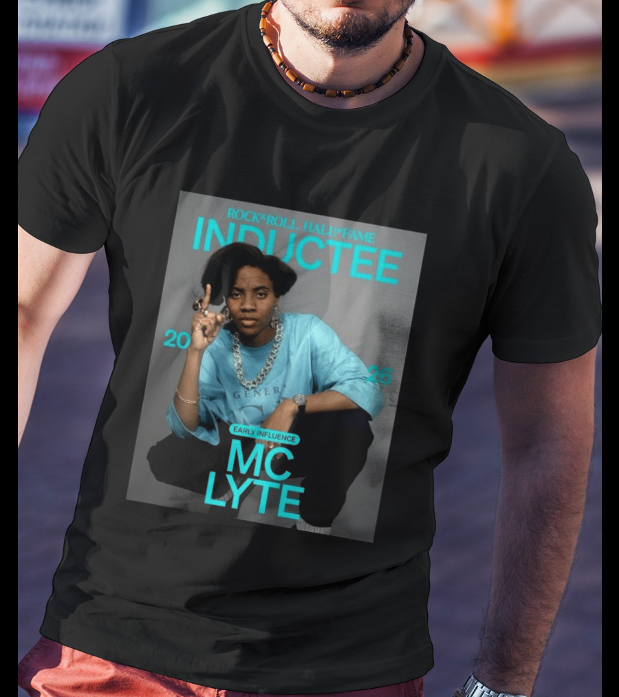 Rock Roll Hall Of Fame 2026 Inductee Early Influence Mc Lyte T-Shirt