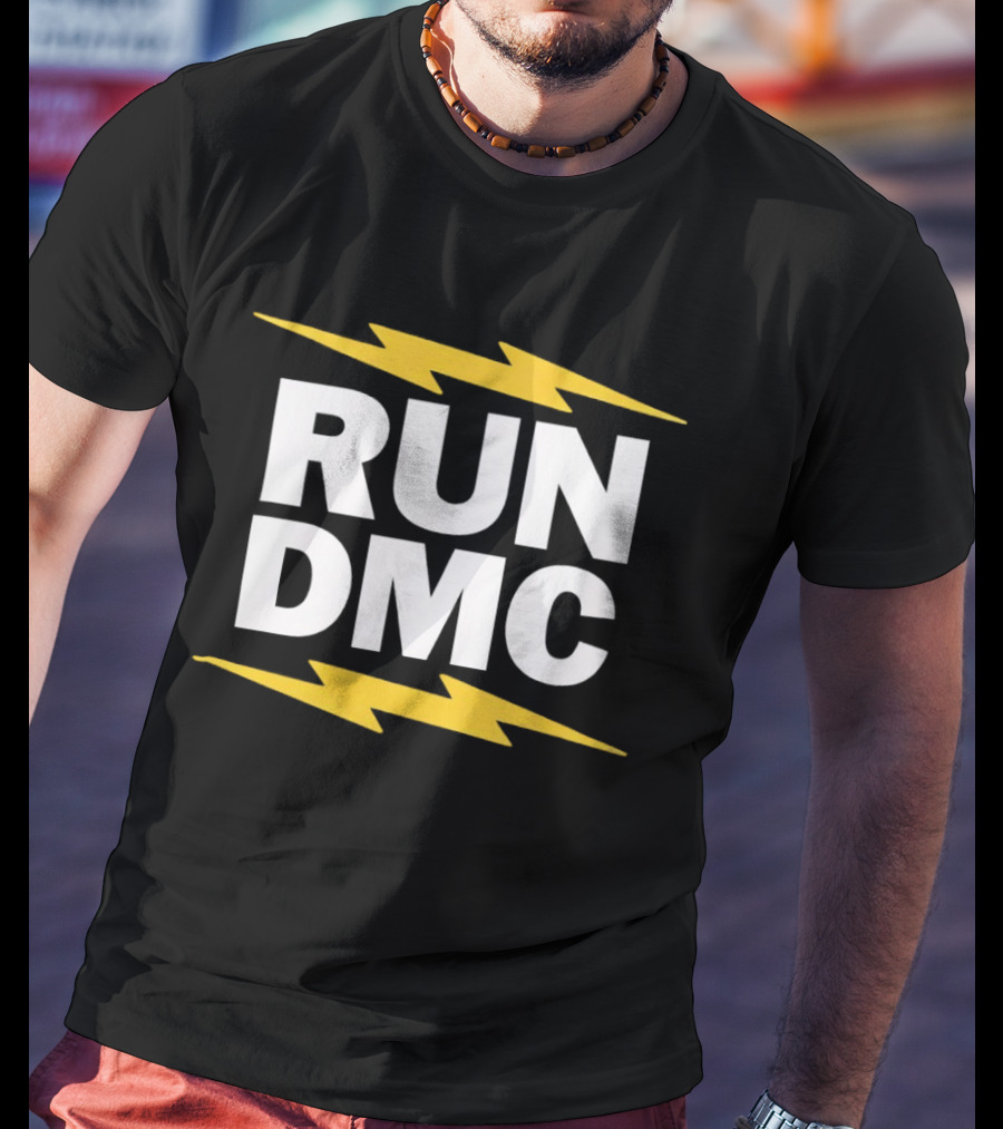 RUN DMC Electric Lightning Bolt T-Shirt