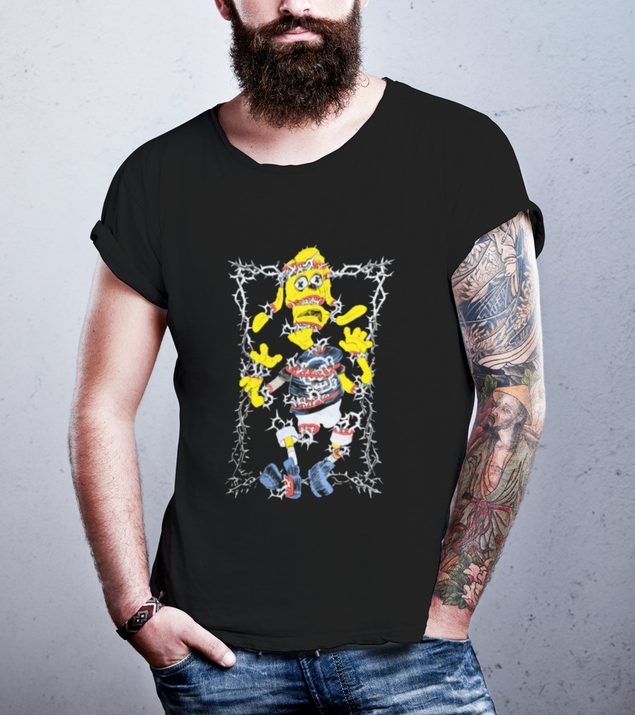 Meatcanyon Meat Canyon Torn Bart T-Shirt