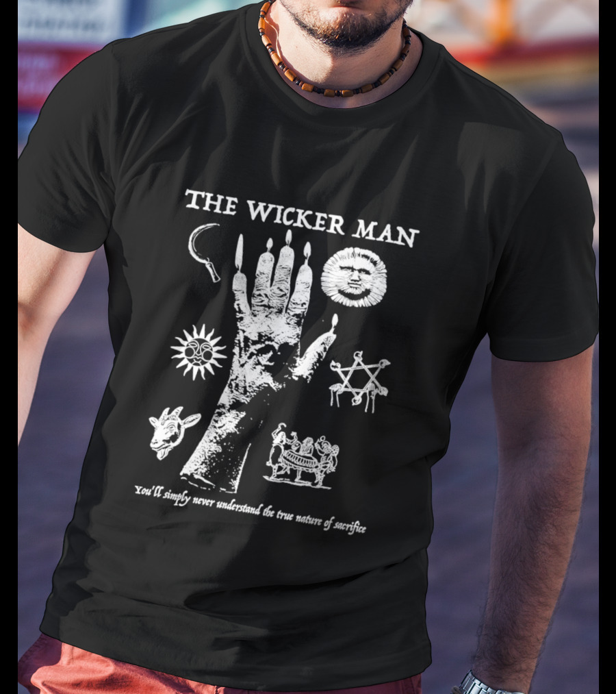 The Wicker Man 1973 Sacrifice Nature Symbols And Ritual T-Shirt