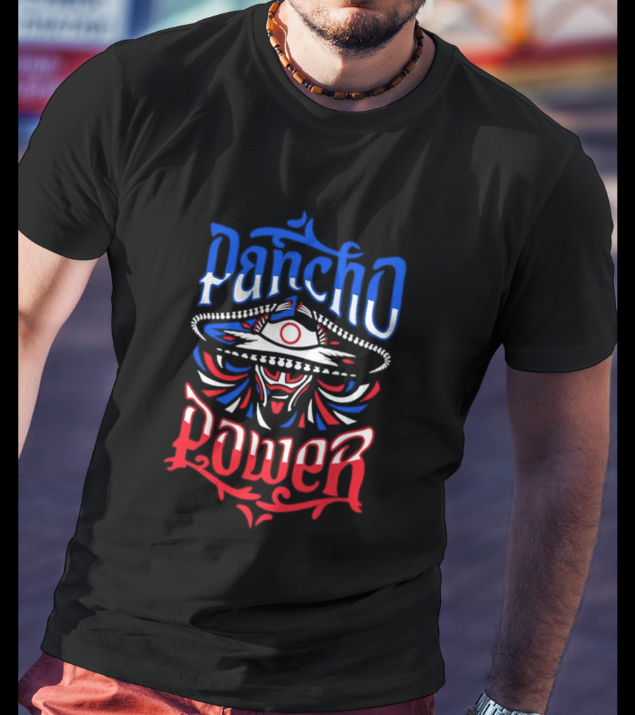 Pancho Power Buffalo Bills Mafia Fan Gear T-Shirt