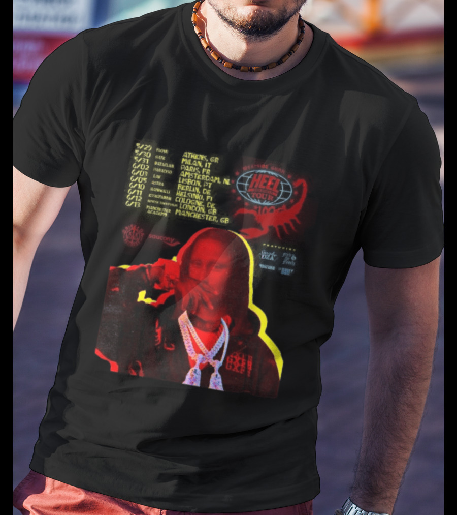 Westsidegunn Tour 2026 Supreme Blientele Flygod GXFR Buffalo Art Basel NY Theater Griselda FLYGOD WWE Picasso Gucci Musso Ferrari Sylvester T-Shirt