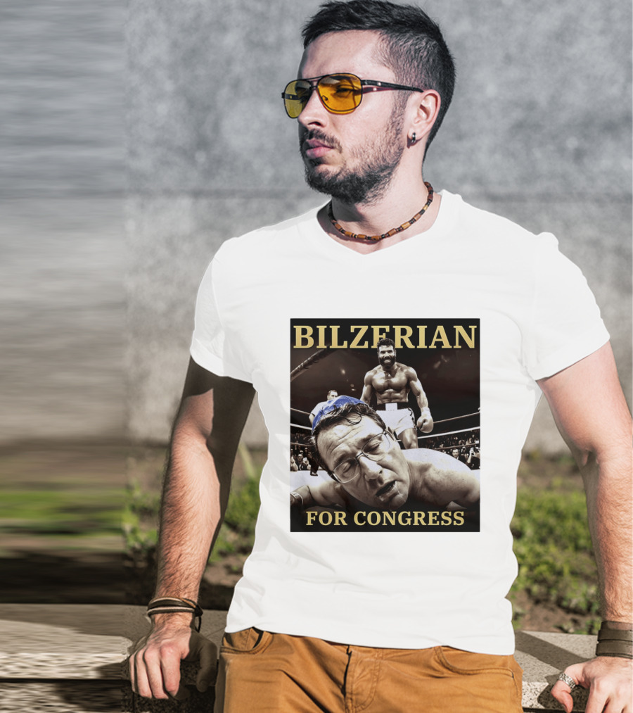 Bilzerian Boxing Ring Victory For Congress T-Shirt