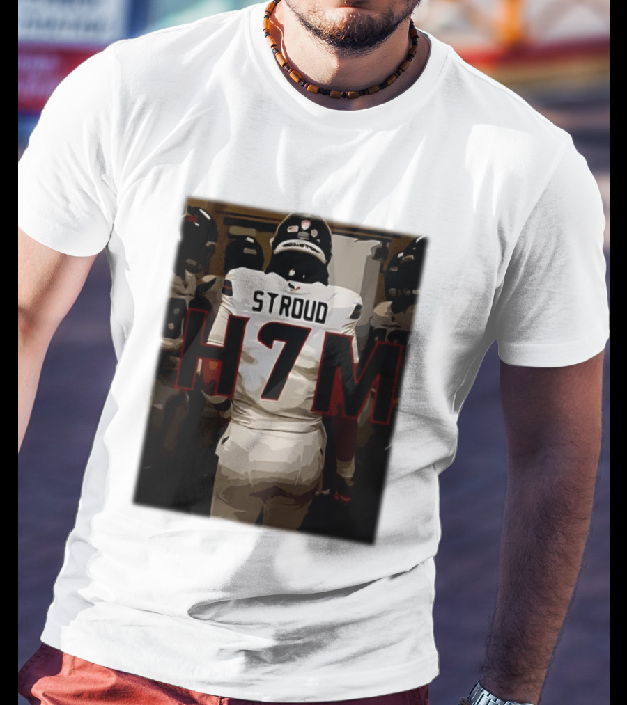 C.J. Stroud H7M Houston Texans Football Player T-Shirt