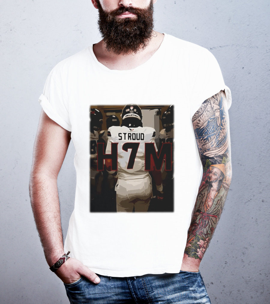 C.J. Stroud H7M Houston Texans Football Player T-Shirt
