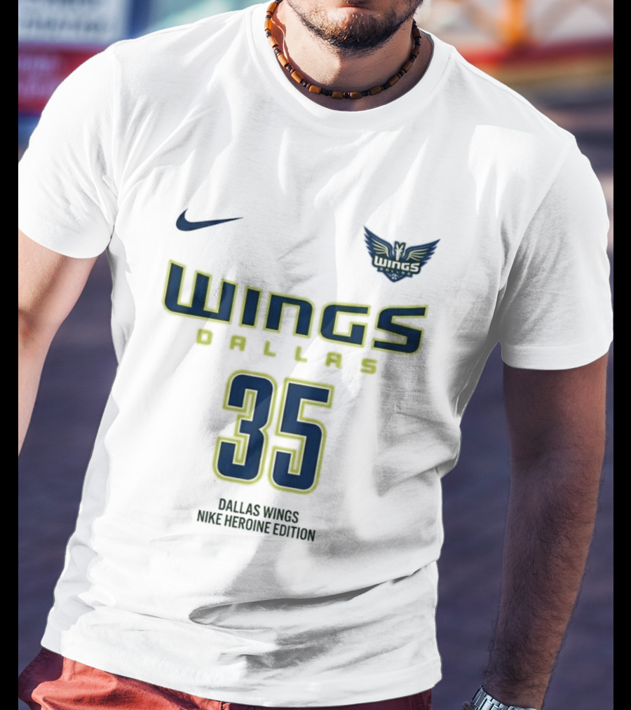Wings Dallas Big Texas 35 Nike Heritage Edition T-Shirt
