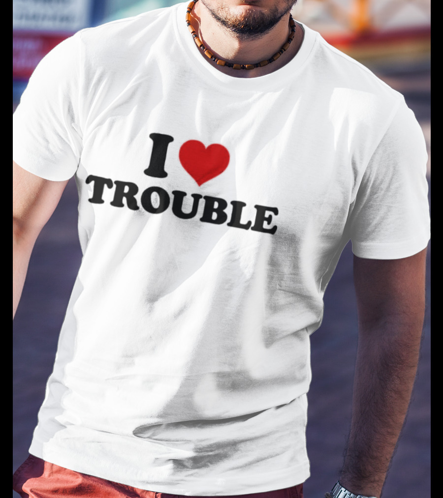 LIV Morgan I Love Trouble T-Shirt
