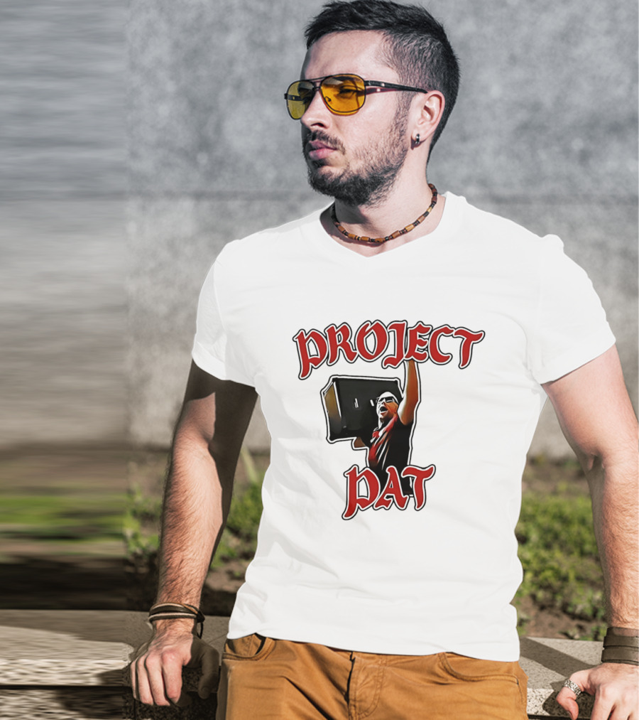 Project Pat Speaker Raised Iconic Pose T-Shirt