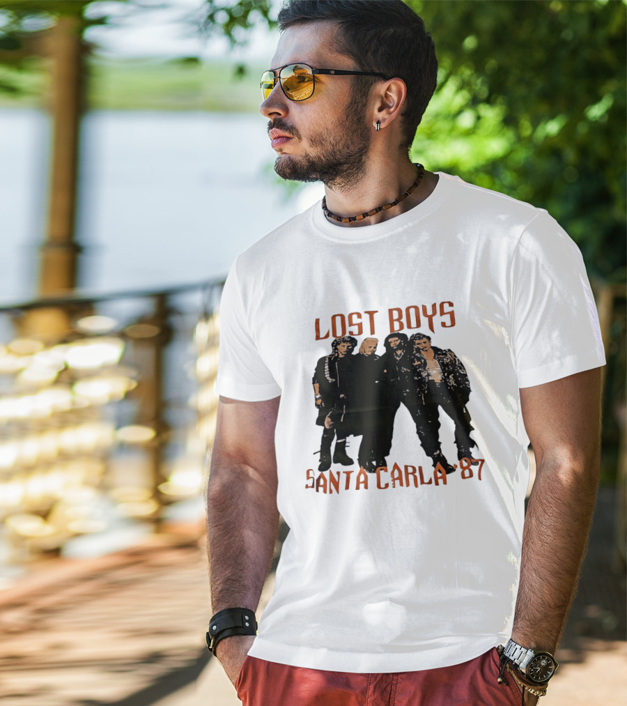 Lost Boys Santa Carla 1987 Vintage Movie T-Shirt