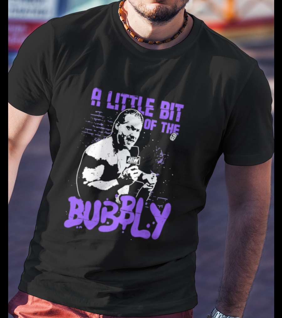 AEW Chris Jericho A Little Bit Of The Bubbly T-Shirt