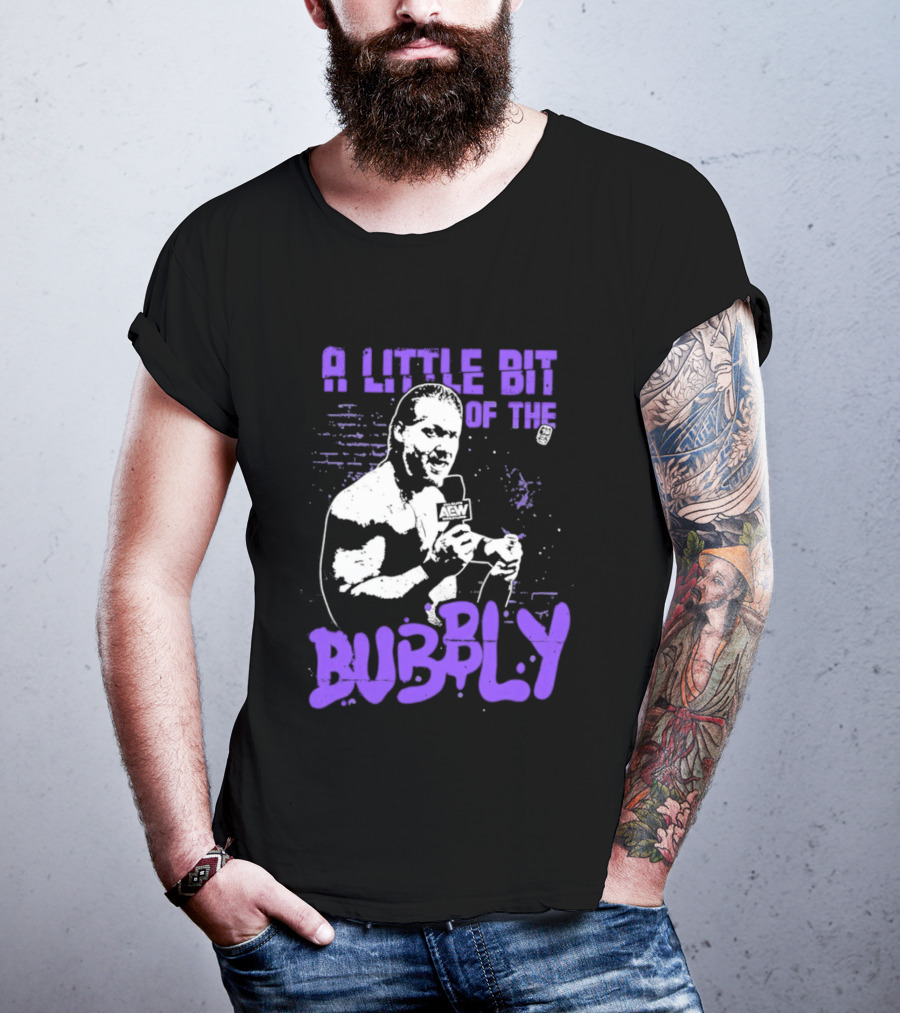AEW Chris Jericho A Little Bit Of The Bubbly T-Shirt