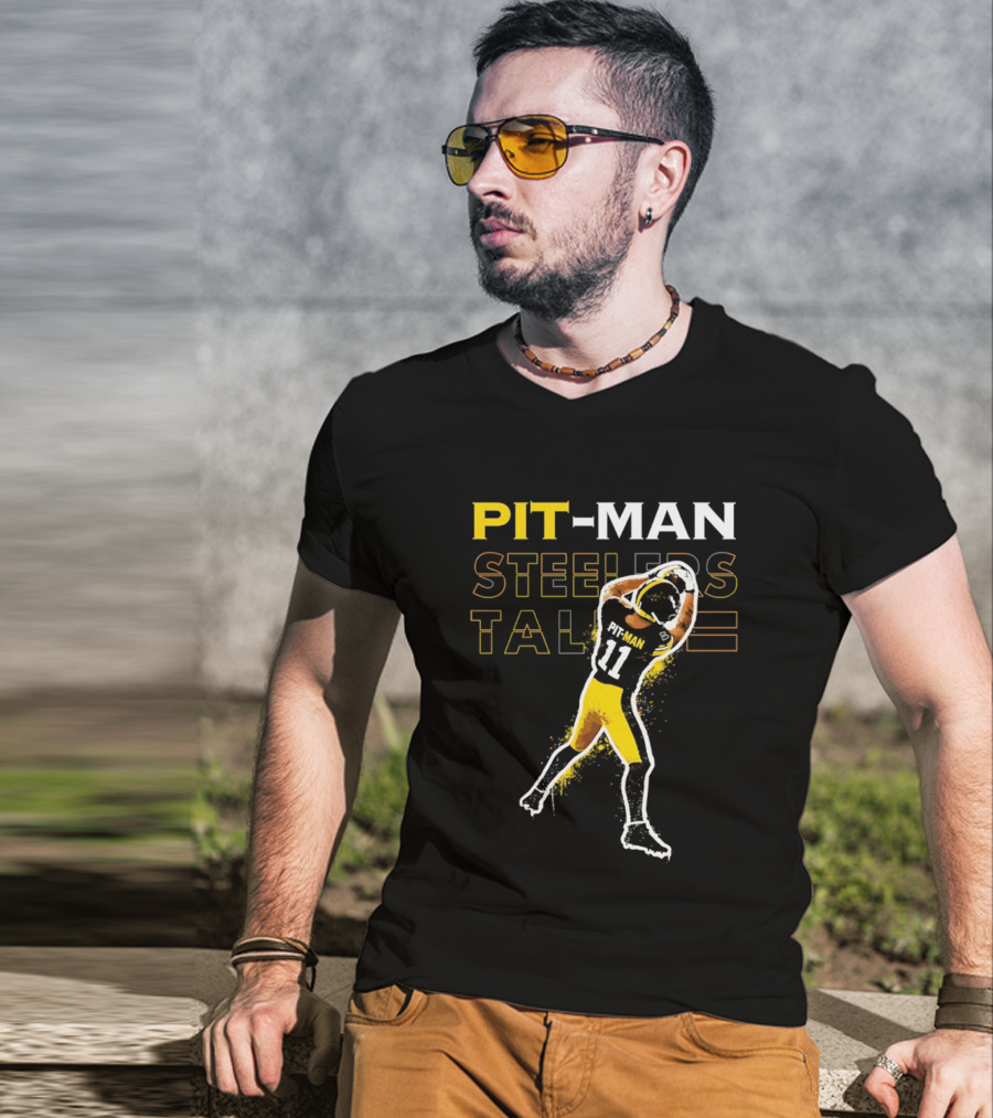 PIT MAN Steelers Talk T-Shirt