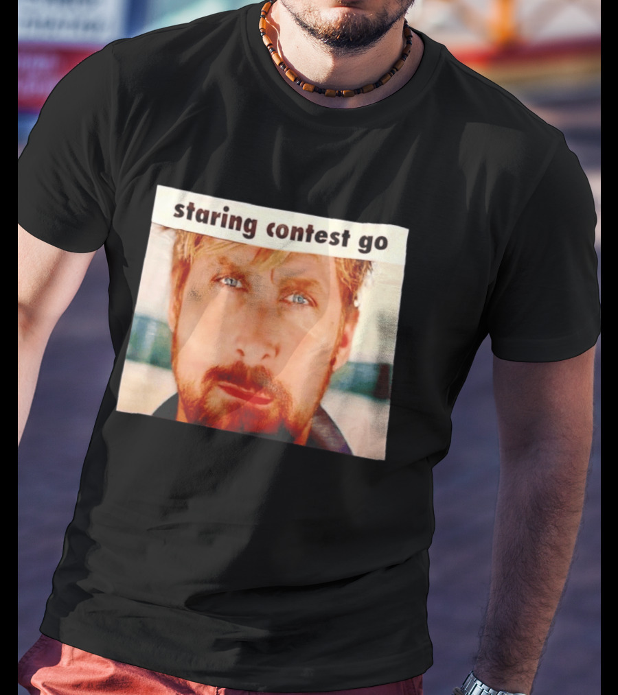 Ryan Gosling Staring Contest Go T-Shirt