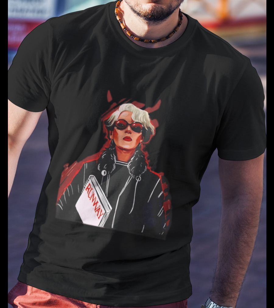 Miranda Priestly Runway Devil Wears Prada Iconic Fashion T-Shirt