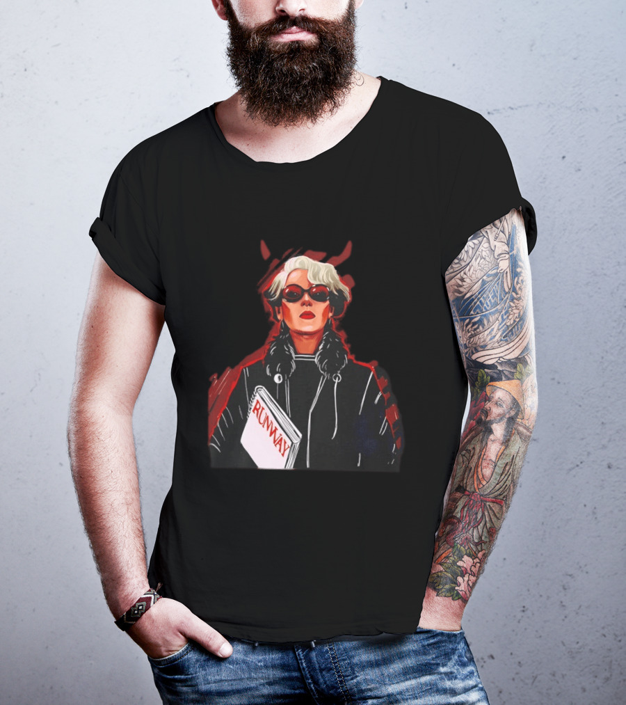 Miranda Priestly Runway Devil Wears Prada Iconic Fashion T-Shirt