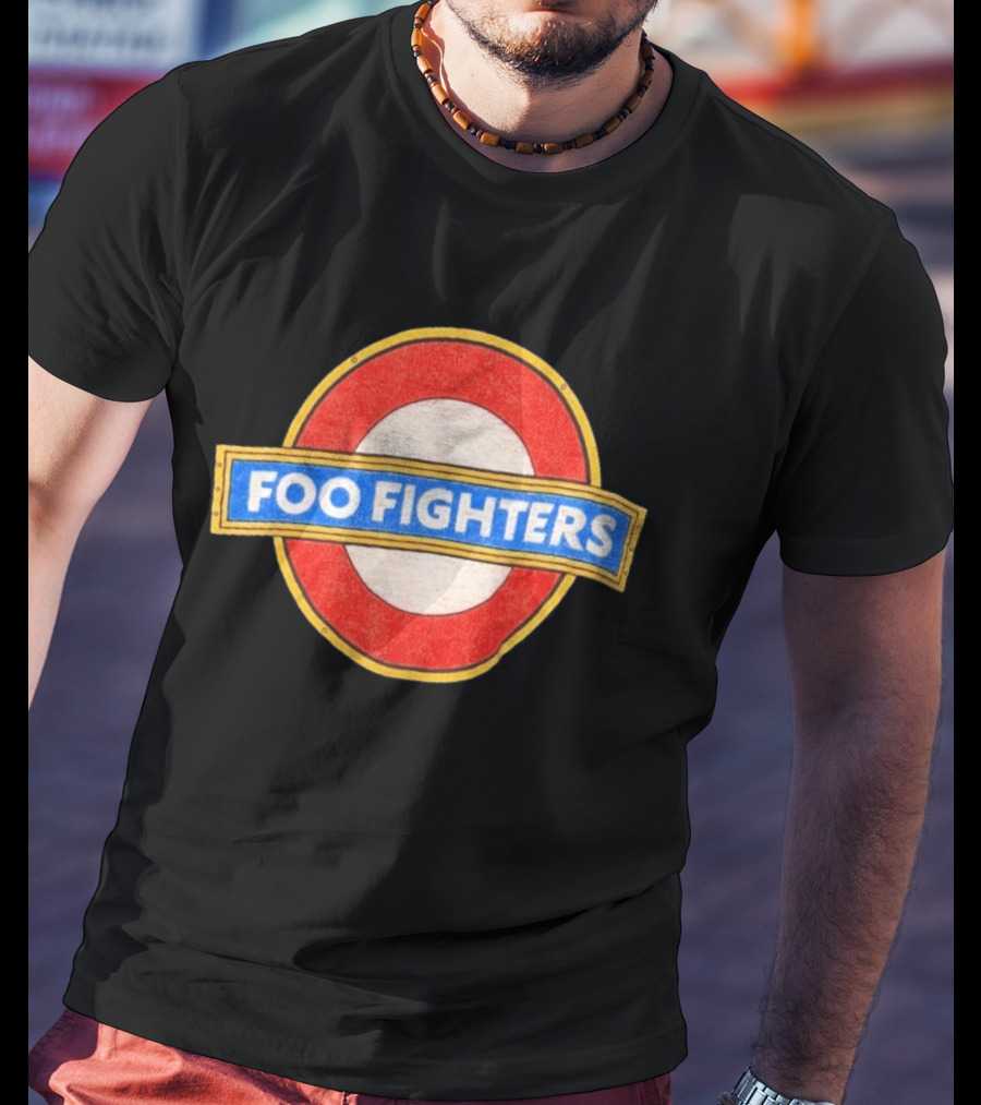 Foo Fighters London Underground Roundel T-Shirt