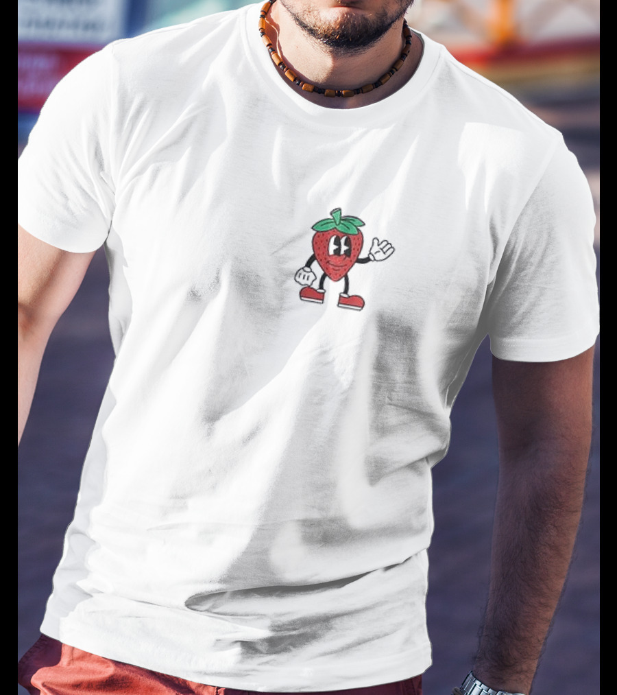 I Do Not Hope Both Teams Have Fun I Hope My Team Wins By A Lot Strawberry T-Shirt