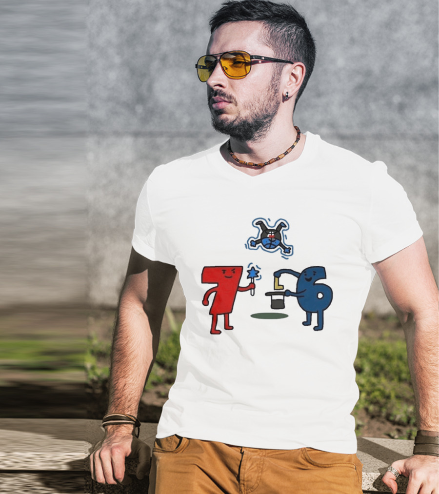 Philadelphia 76ers Steal Orlando Magic Meme With 76 And Magic Wand T-Shirt