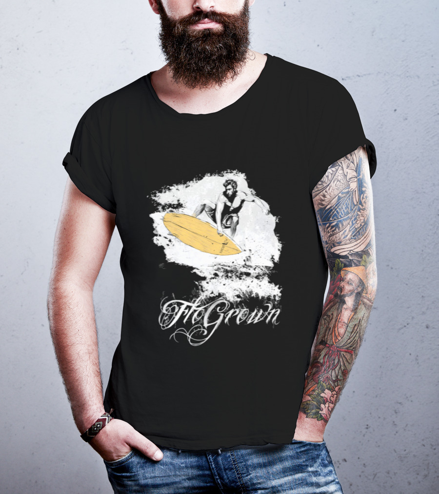 15 Year Anniversary Try My Wood Surfing My Growth T-Shirt
