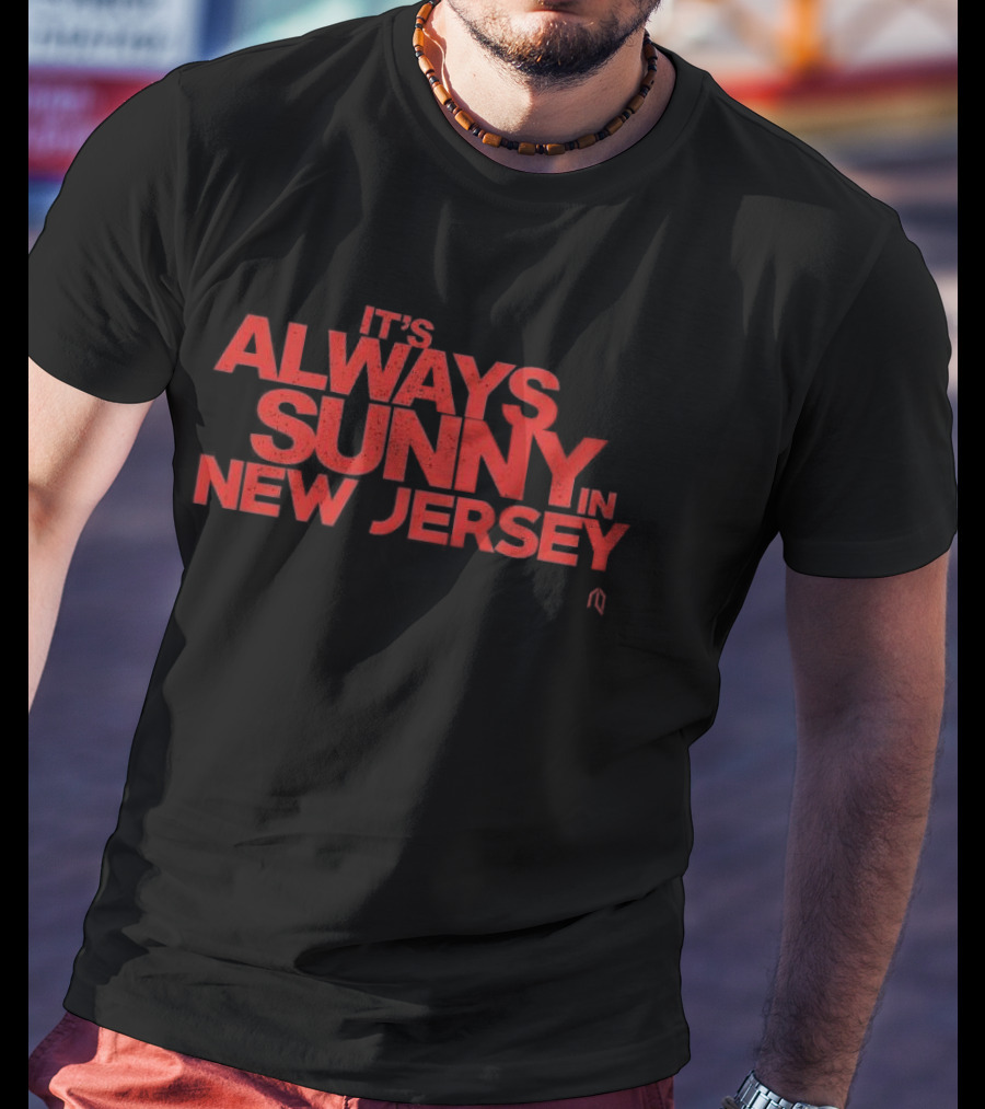 It's Always Sunny In New Jersey Bold Red T-Shirt