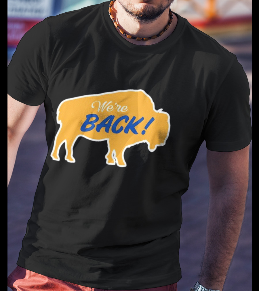 Buffalo Sabres NHL We're Back Bison T-Shirt
