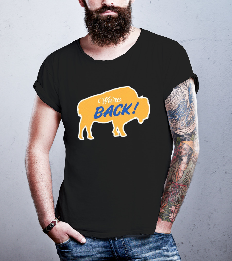 Buffalo Sabres NHL We're Back Bison T-Shirt
