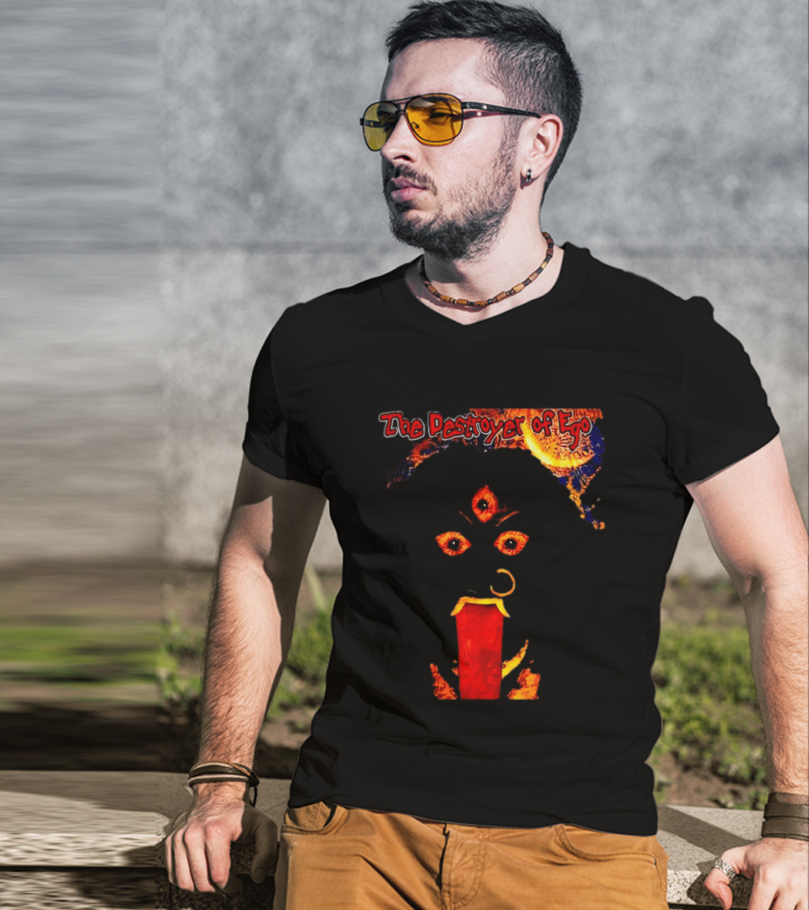 The Destroyer Of Ego Three Eyed Horror And Fiery T-Shirt