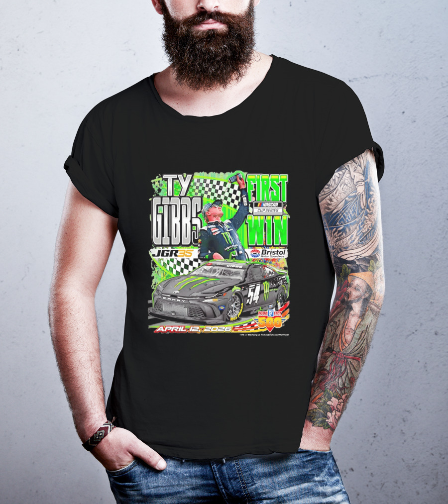 Ty Gibbs First NASCAR Cup Series Win April 12 2026 Bristol Motor Speedway T-Shirt
