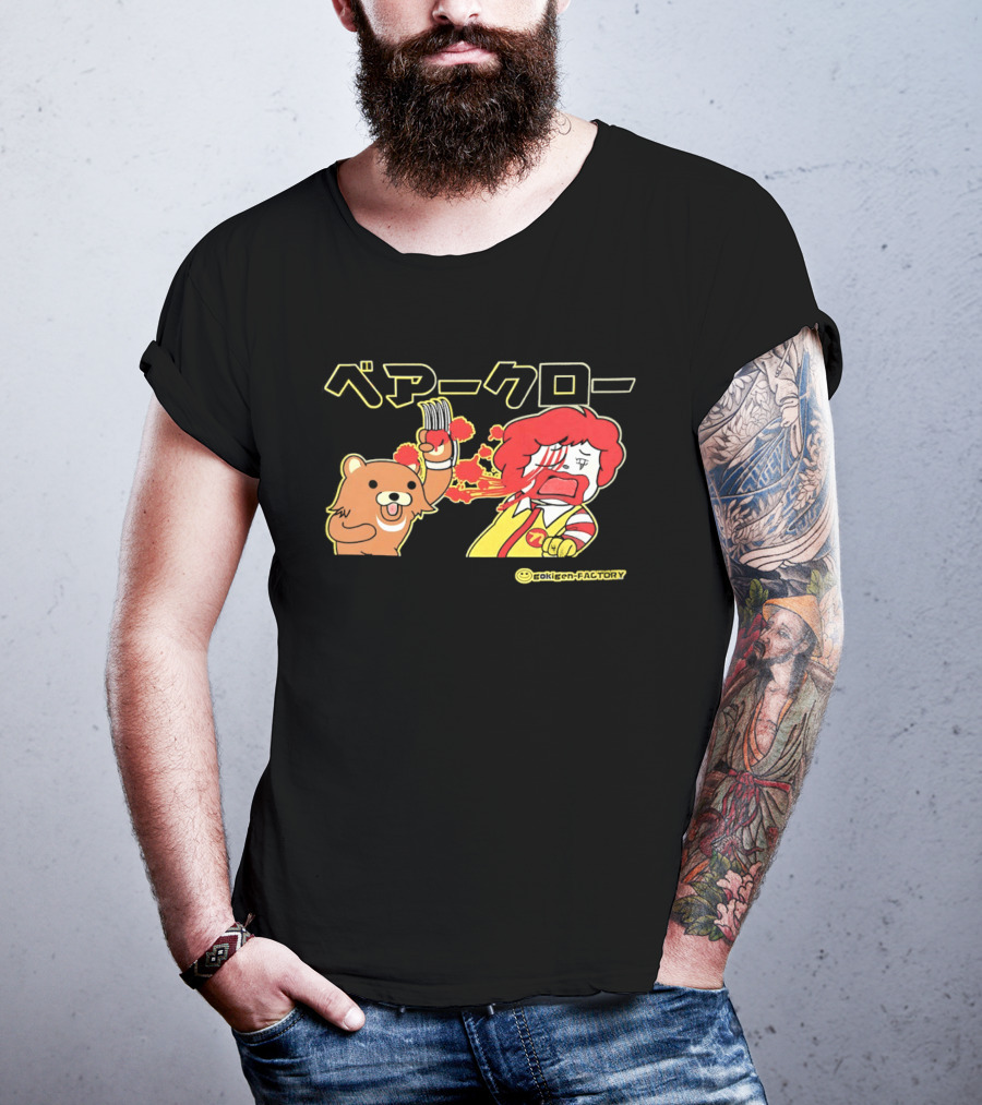 Gokigen Factory Bear Claw Ronald T-Shirt