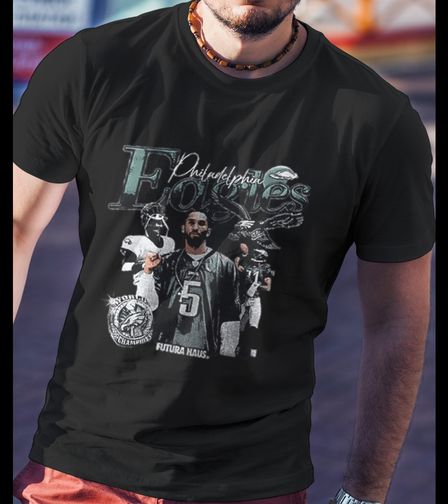 Philadelphia Eagles Super Bowl Champions Kobe Bryant Eltura Haus T-Shirt